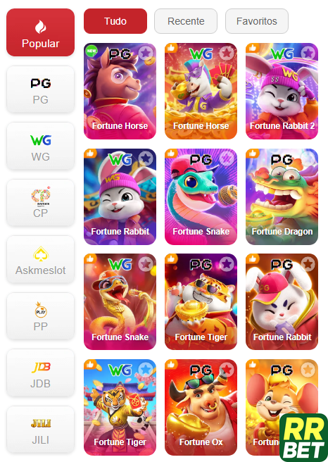 Experiência de Jogos rrbet.com